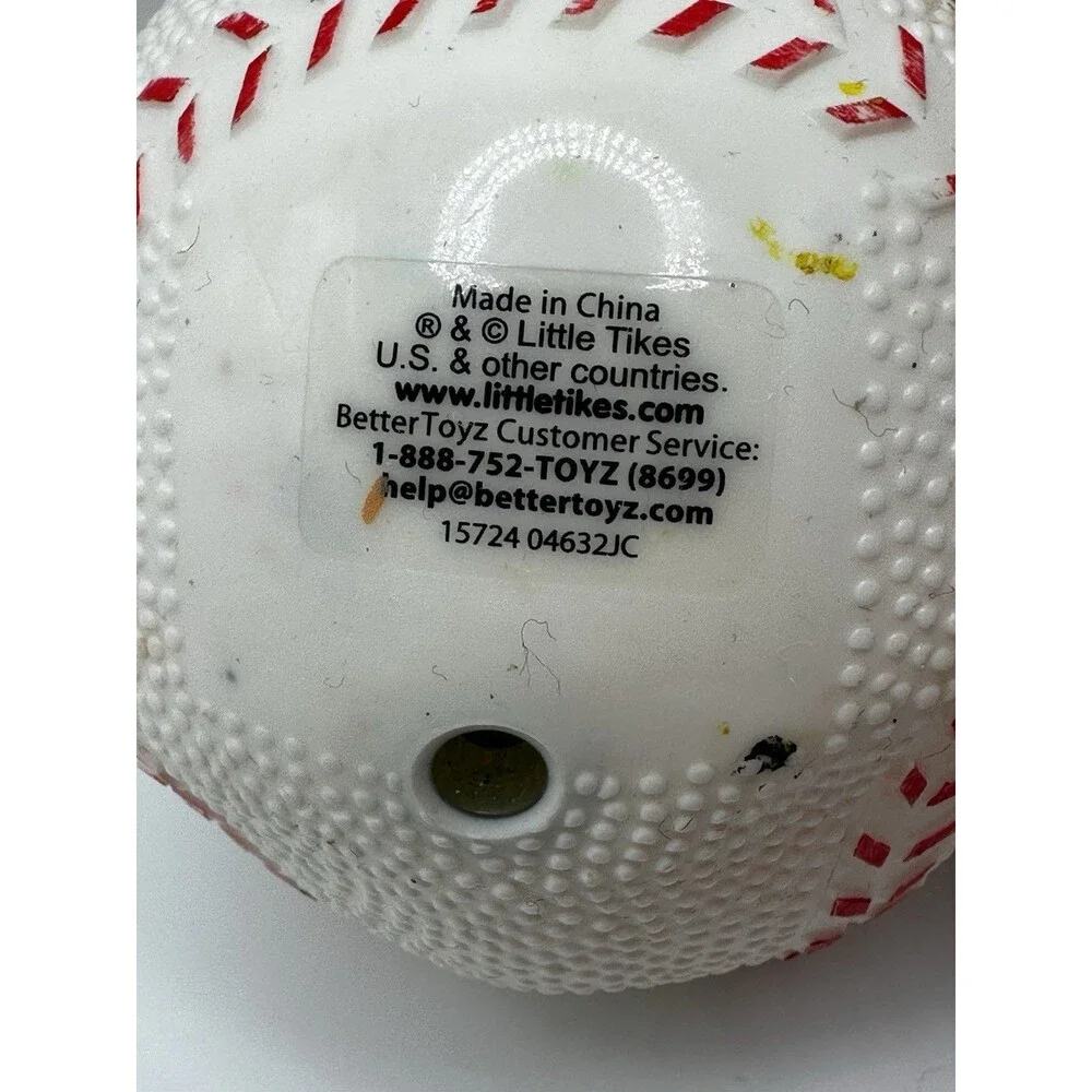 Little Tikes & MLB Play Ball Toy Balls Lot of 3 Baseball Basketball Kids